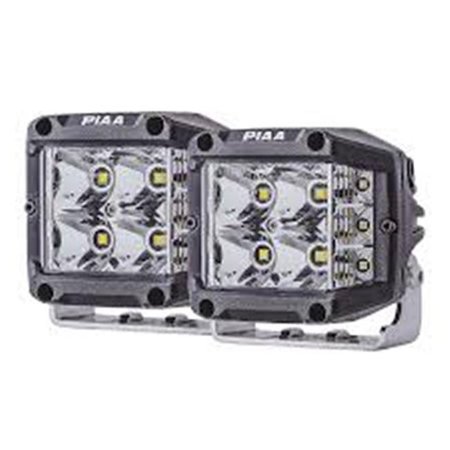 PIAA PIAA 2506103 Edge 4 LED Cube Kit; ECE Wide Angle P27-2506103